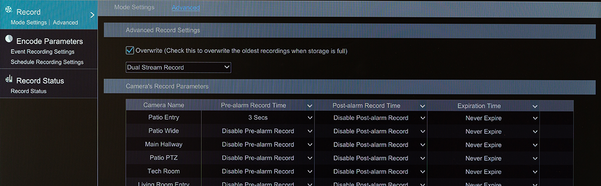 Local UI | Record