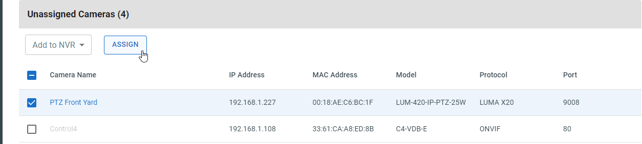 Luma/OvrC quickstart