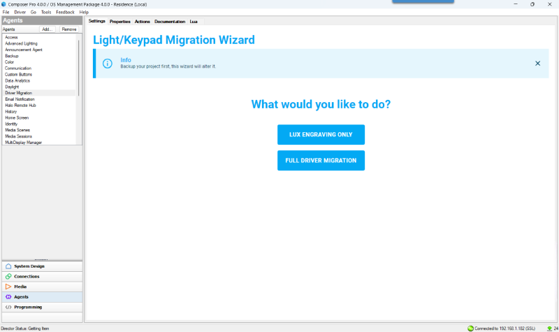 Driver Migration