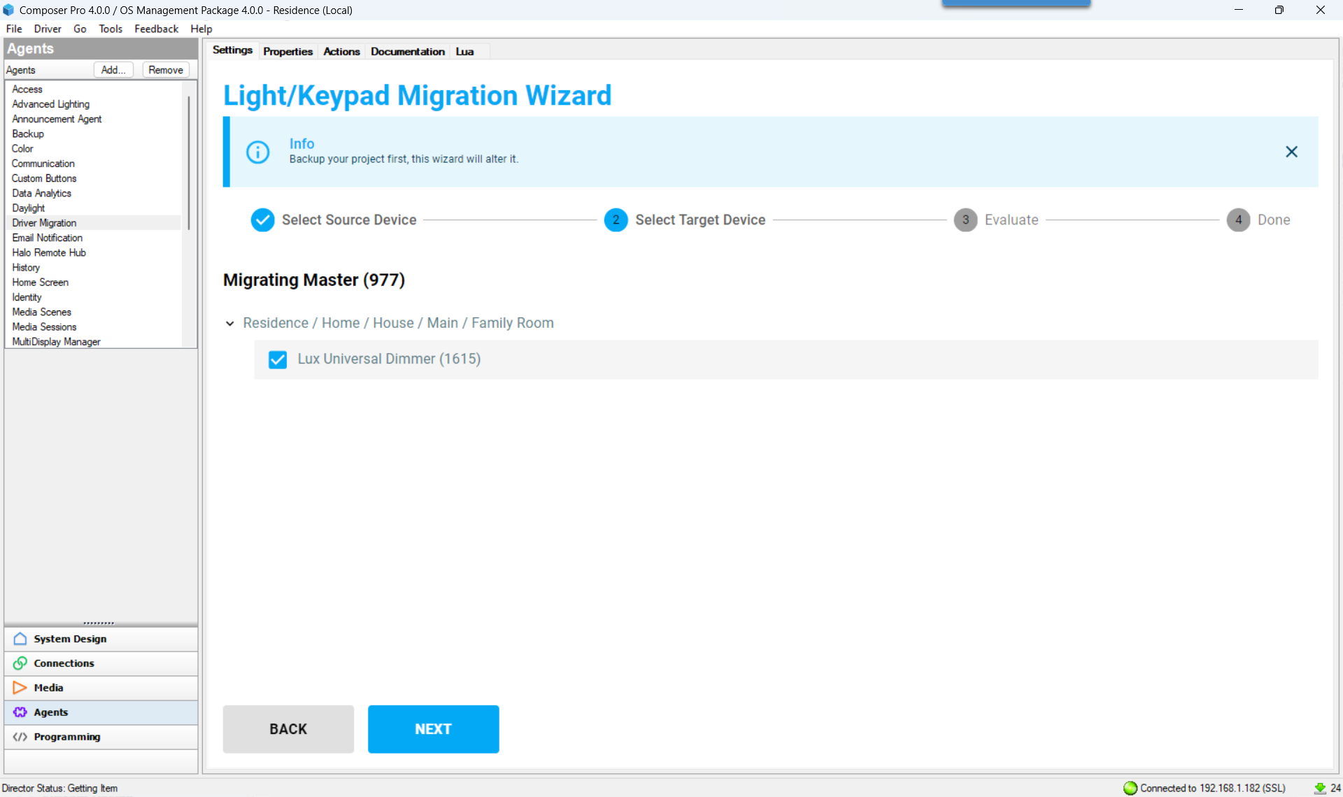 Driver Migration